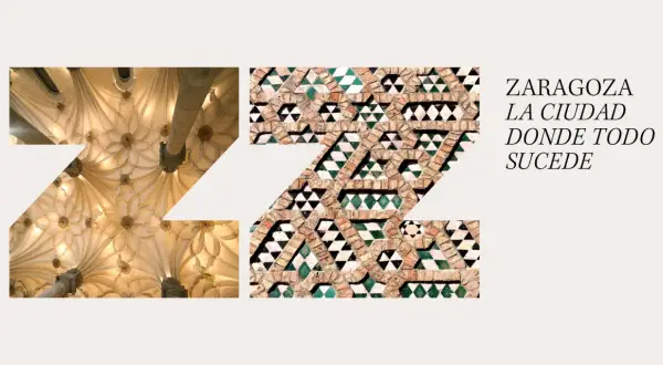 Zaragoza, la ciudad donde todo sucede. Las ferias de Zaragoza se presentan con un diseño que evoca la arquitectura y los azulejos de la ciudad.